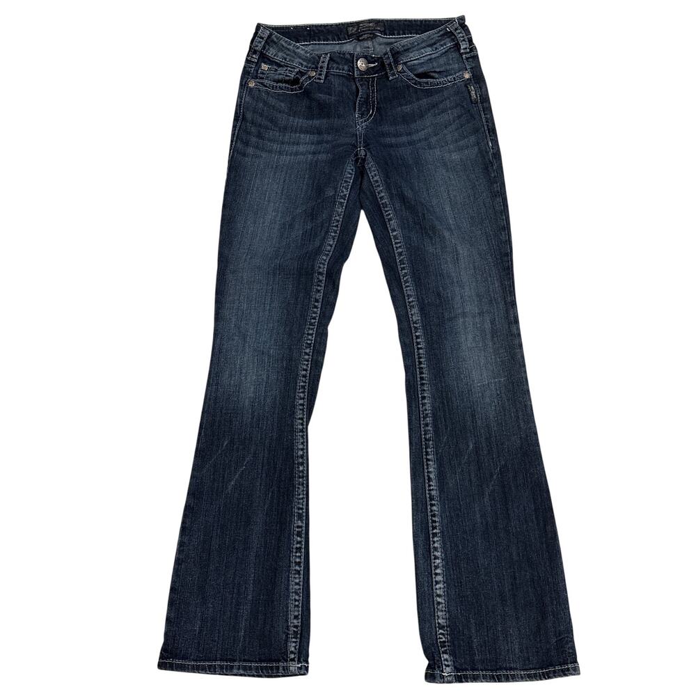 Silver Jeans Women's Boot Cut Jeans - Dark Blue